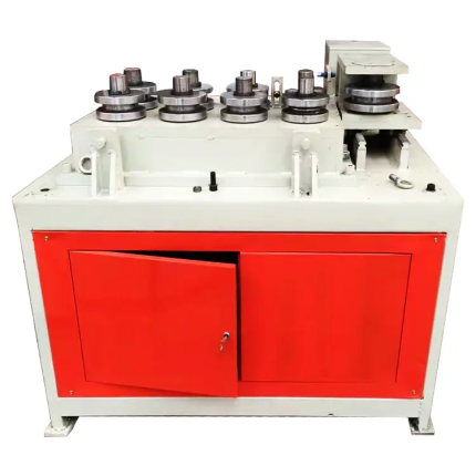 90 degrees double head steel pipe bending machine