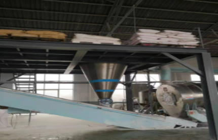 Concentrated laundry detergent production line